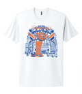 NY Knicks Finals 26 Blue and Orange Tee